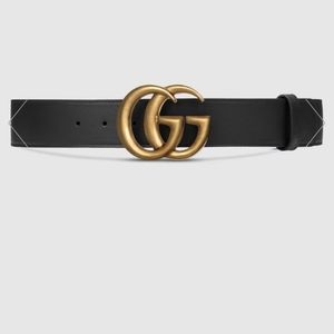 Gucci 2015 Re-edition wide leather belt women